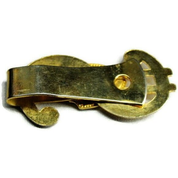 South Dakota Money Clip Pheasant Gold Tone Steel Credit Card Cash - Picture 8 of 8